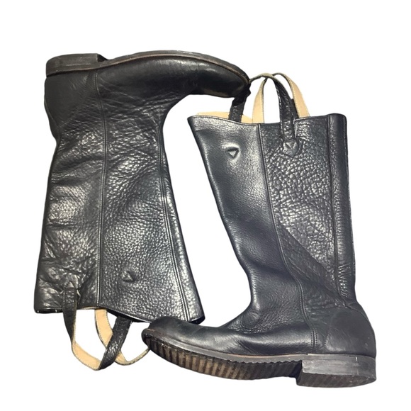 Jim Barnier Pebble Leather Cowboy Boots - Picture 6 of 9